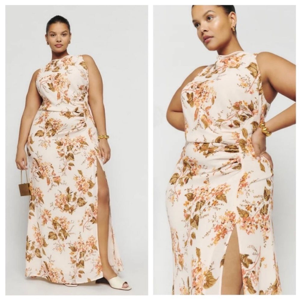NWT Reformation Senna dress size 16 floral